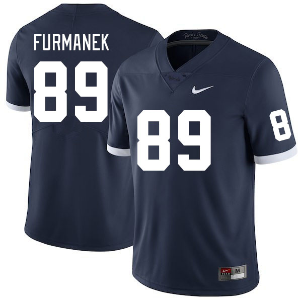 Men #89 Finn Furmanek Penn State Nittany Lions College Football Jerseys Stitched Sale-Retro